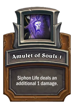Amulet of Souls 1 Card Image