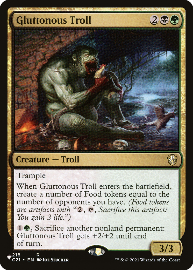 Gluttonous Troll Card Image