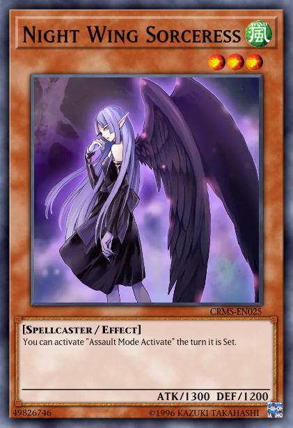 Night Wing Sorceress Card Image