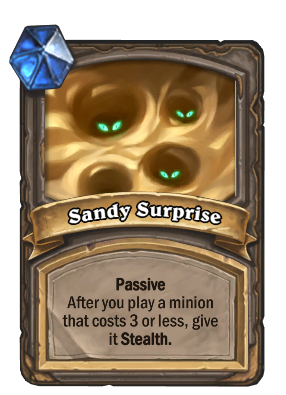 Sandy Surprise Card Image