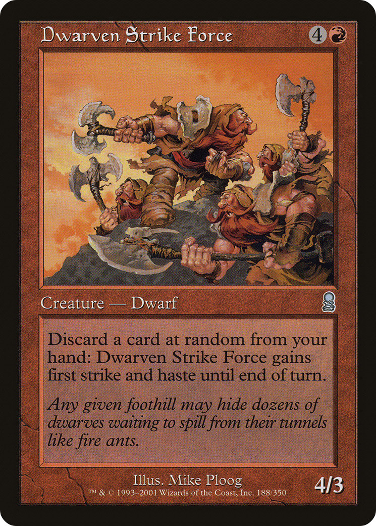 Dwarven Strike Force Card Image