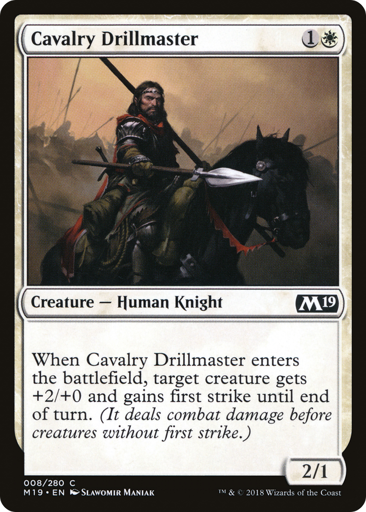 Cavalry Drillmaster Card Image