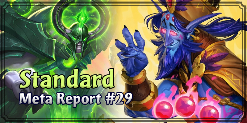 Standard Meta Report #29 - Top Hearthstone Decks April 5, 2020 - April 12, 2020