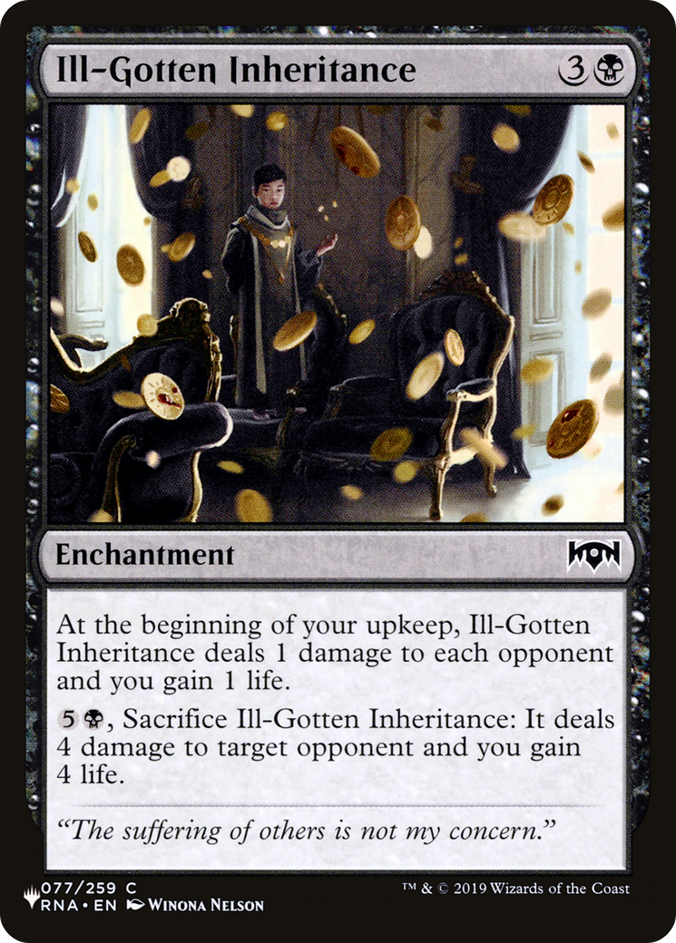 Ill-Gotten Inheritance Card Image