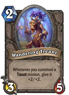 Wandering Treant Card Image