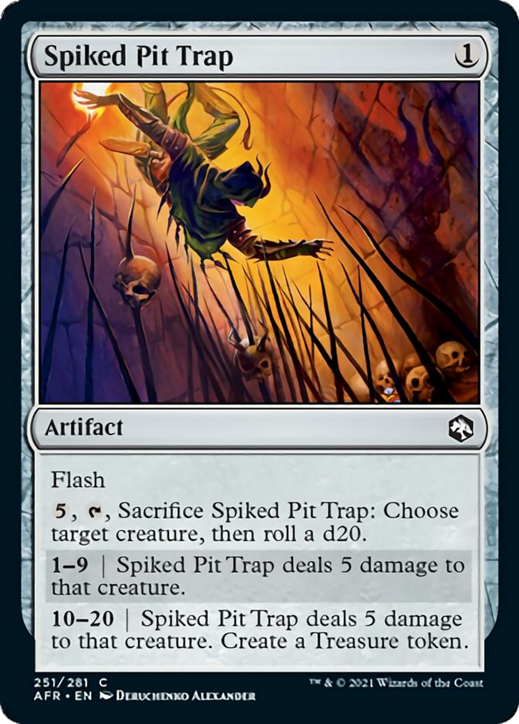 Spiked Pit Trap Card Image