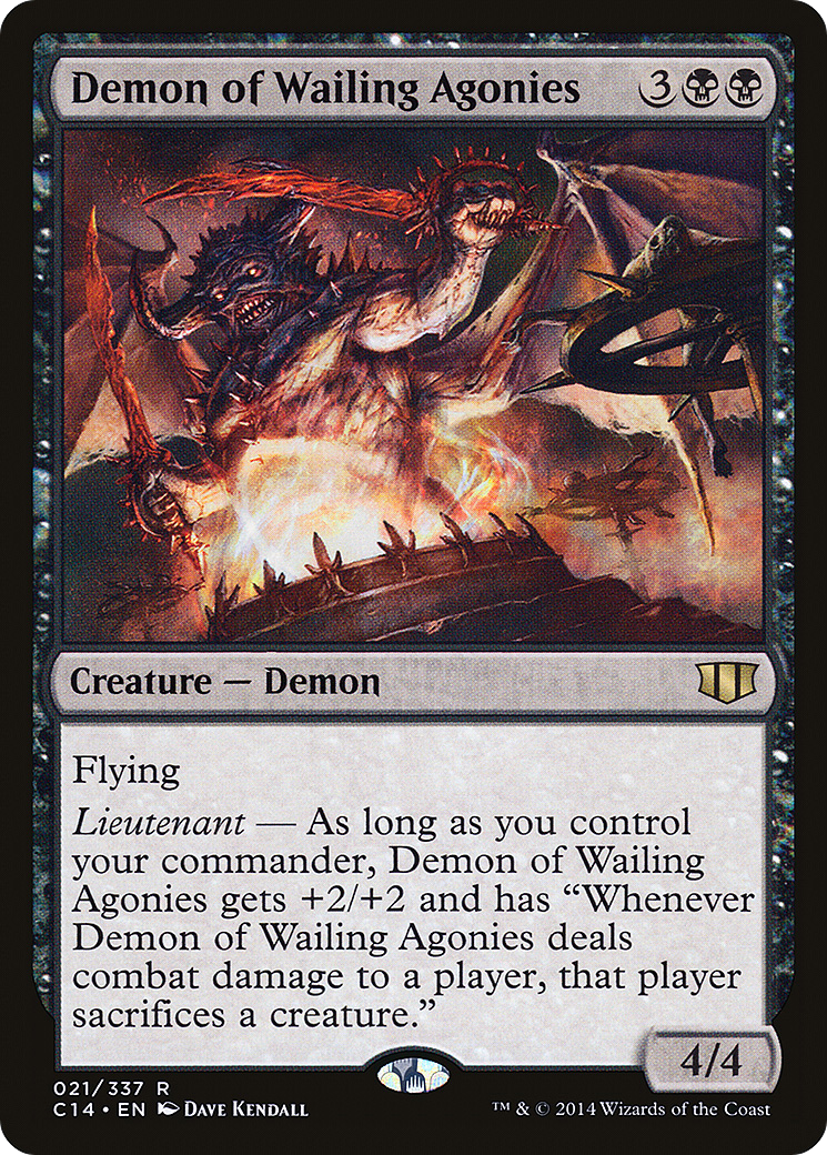 Demon of Wailing Agonies Card Image