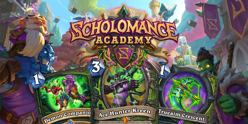 Our Thoughts on Hearthstone's Scholomance Academy Demon Hunter/Hunter Dual Class Cards