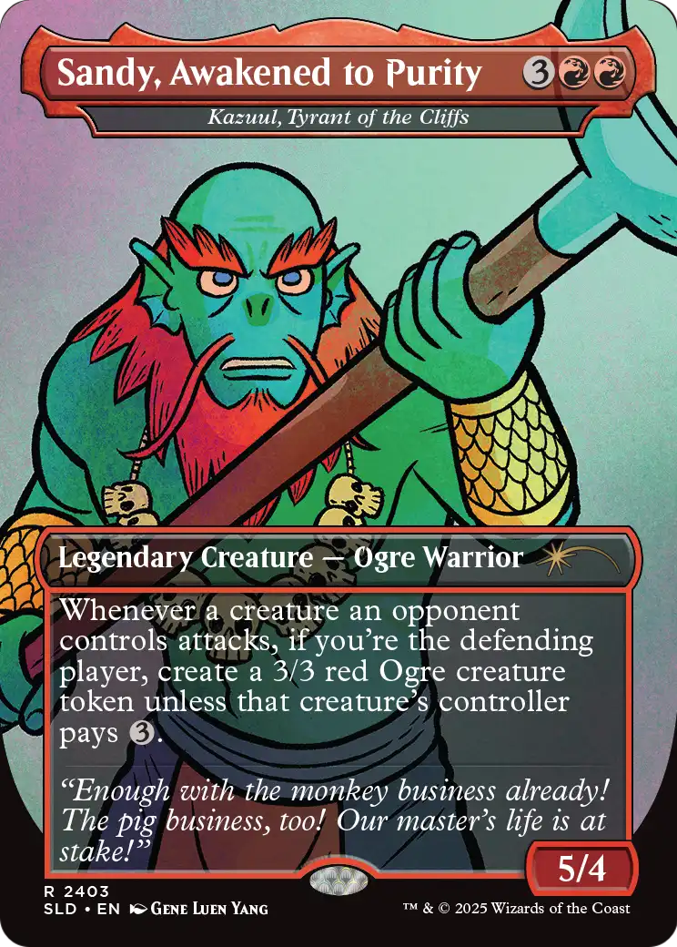 Kazuul, Tyrant of the Cliffs Card Image