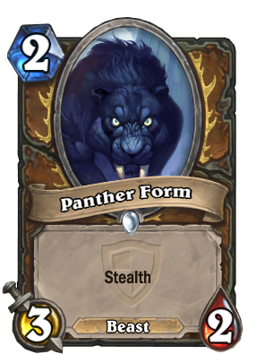 Panther Form Card Image