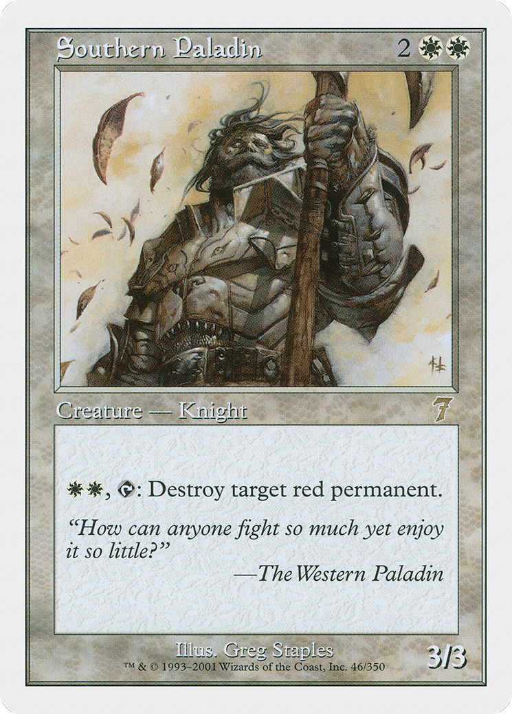 Southern Paladin Card Image