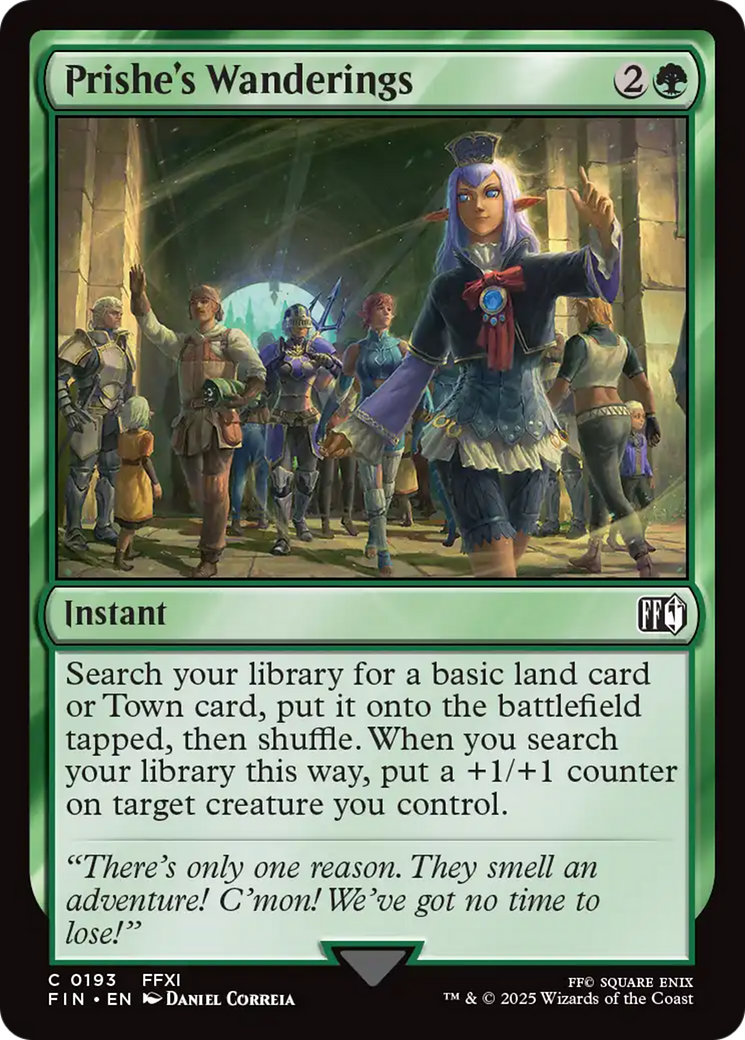 Prishe's Wanderings Card Image