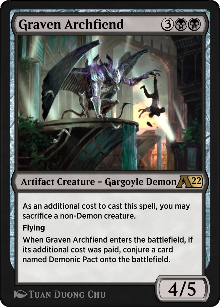 Graven Archfiend Card Image