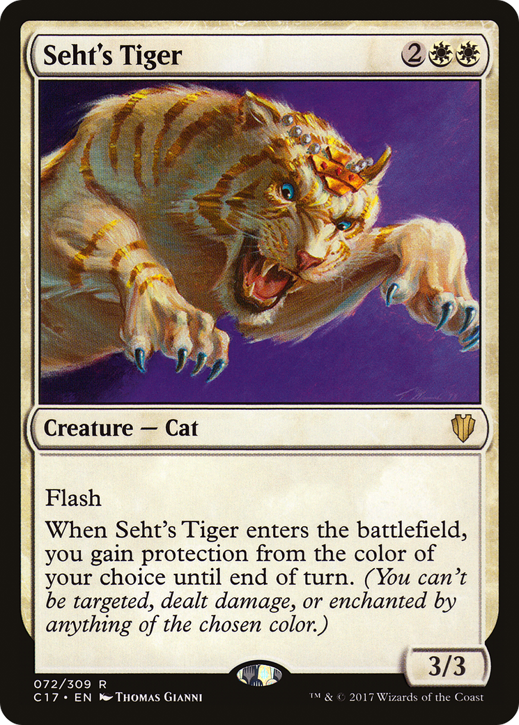 Seht's Tiger Card Image