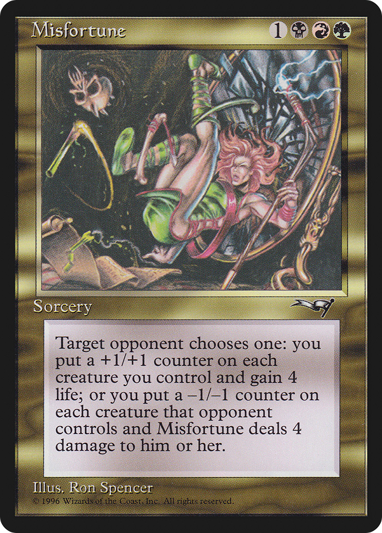 Misfortune Card Image