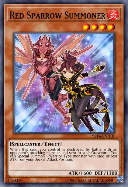 Red Sparrow Summoner Card Image