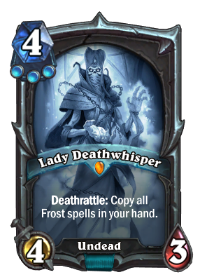 Lady Deathwhisper Signature Card Image