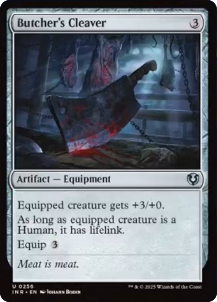 Butcher's Cleaver Card Image