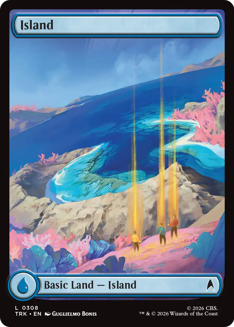 Island Magic: The Gathering card