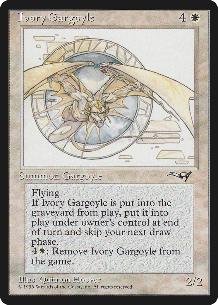 Ivory Gargoyle Card Image