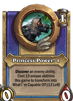 Princess Power! 4 Card Image