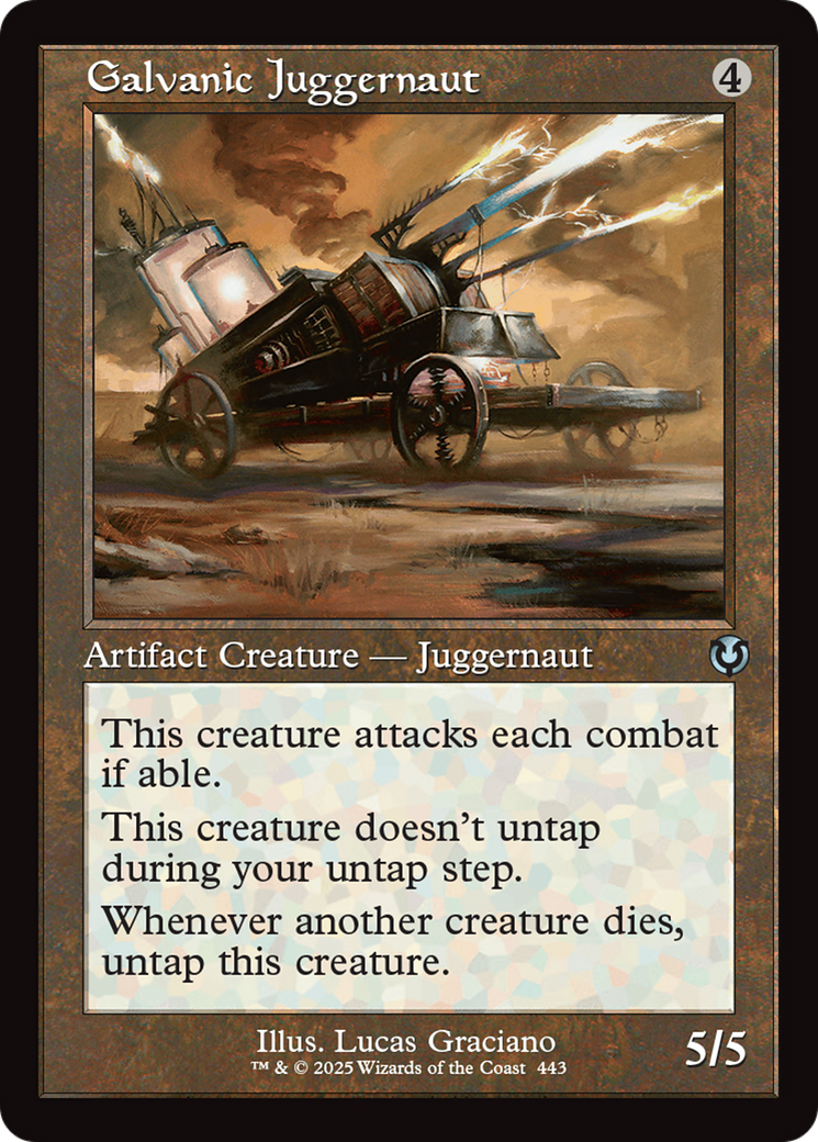 Galvanic Juggernaut Card Image
