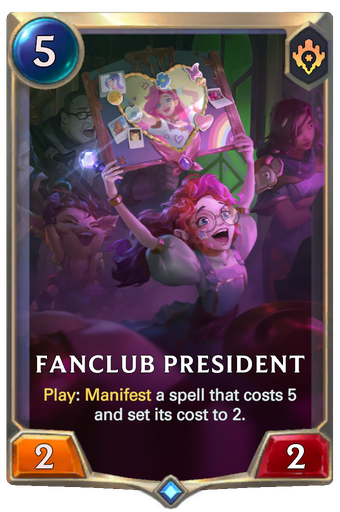 Fanclub President Card Image
