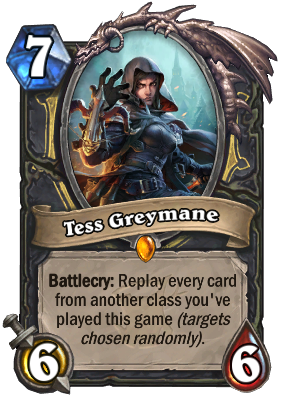 Tess Greymane Card Image