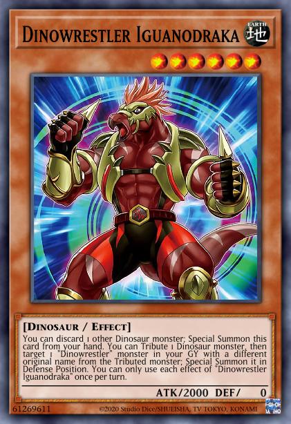 Dinowrestler Iguanodraka Card Image