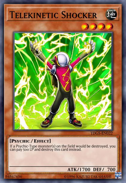 Telekinetic Shocker Card Image