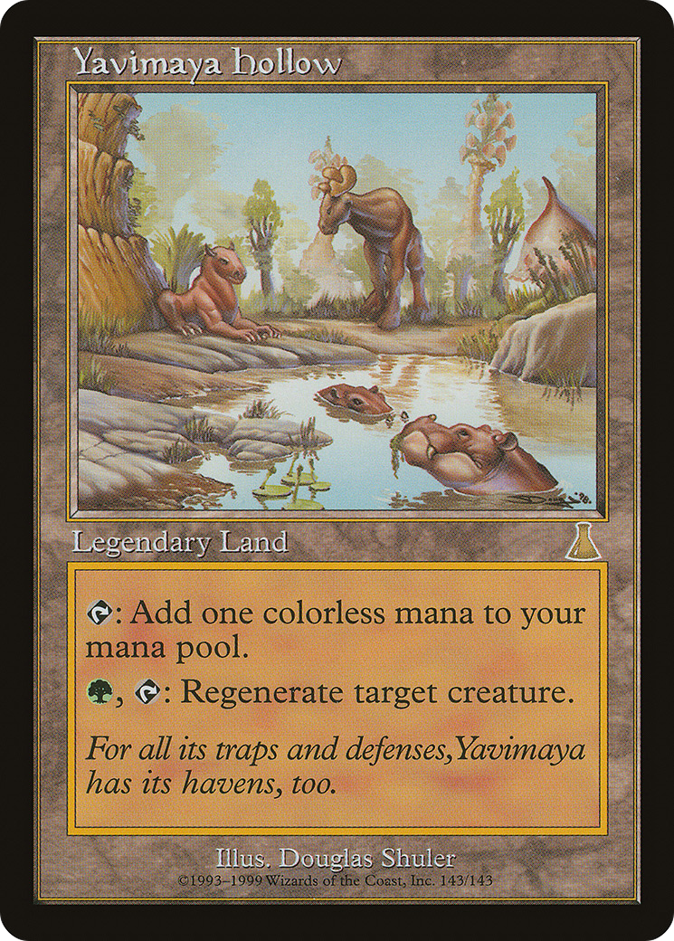 Yavimaya Hollow Card Image