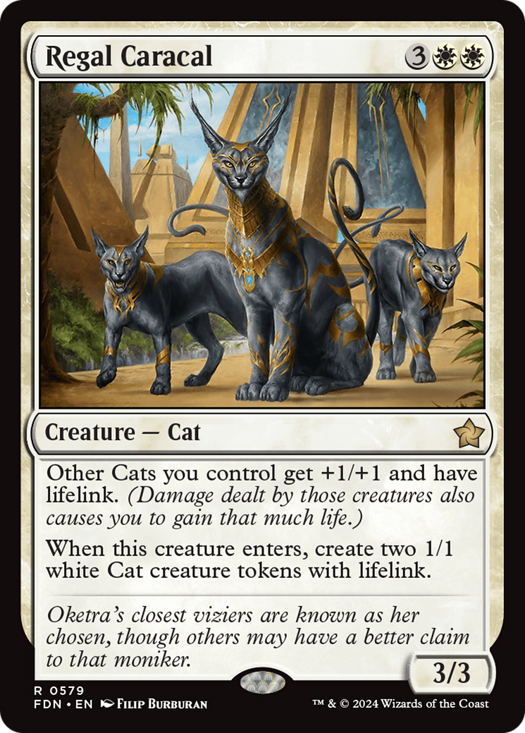 Regal Caracal Card Image