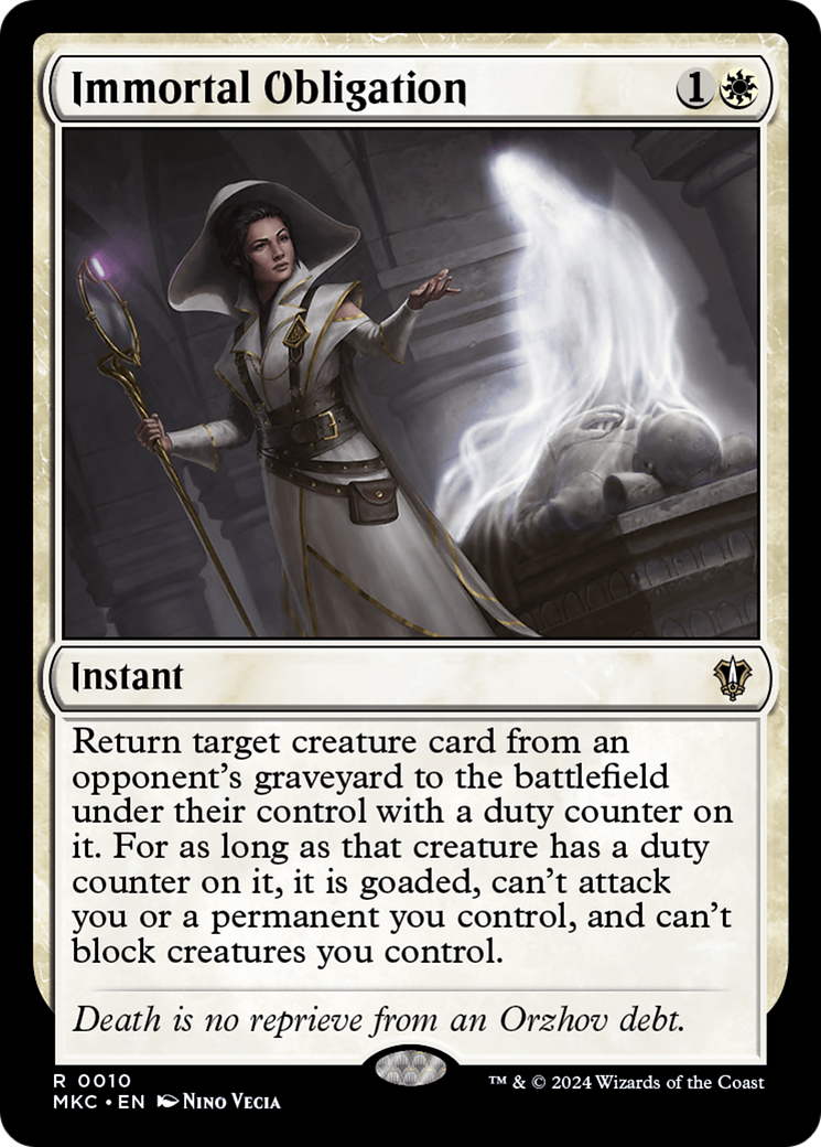 Immortal Obligation Card Image