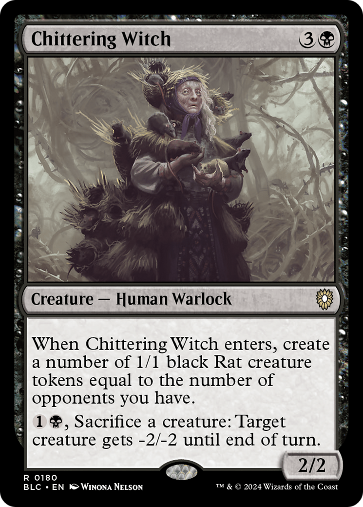 Chittering Witch Card Image