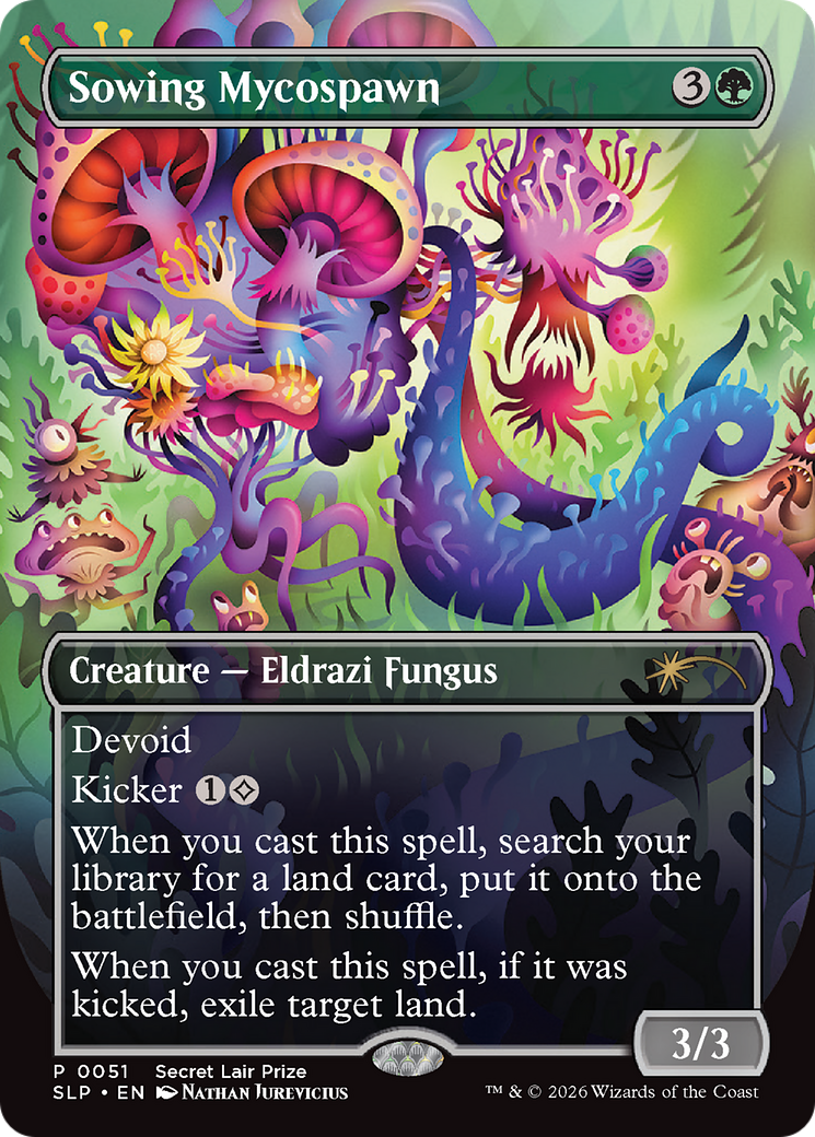 Sowing Mycospawn