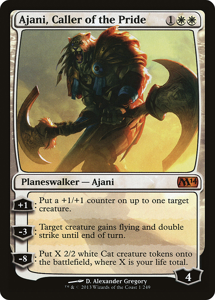 Ajani, Caller of the Pride Card Image