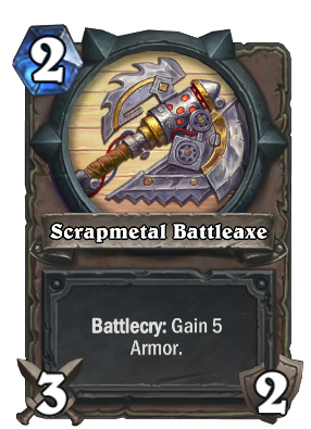 Scrapmetal Battleaxe Card Image