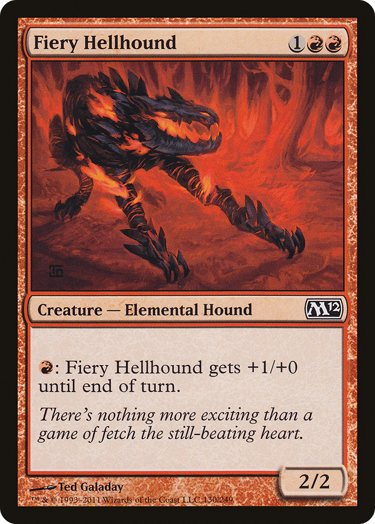 Fiery Hellhound Card Image