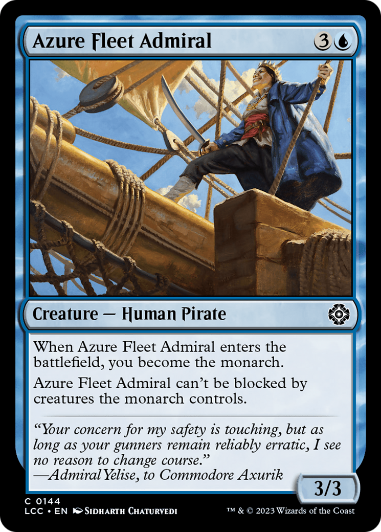 Azure Fleet Admiral Card Image