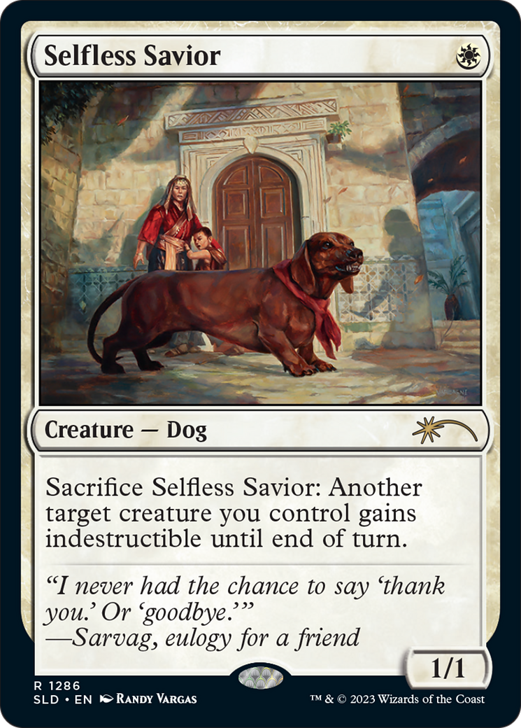 Selfless Savior Card Image