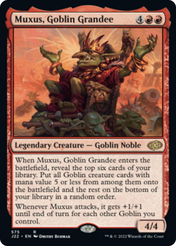 Muxus, Goblin Grandee Card Image