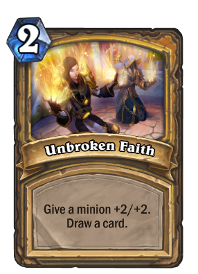 Unbroken Faith Card Image