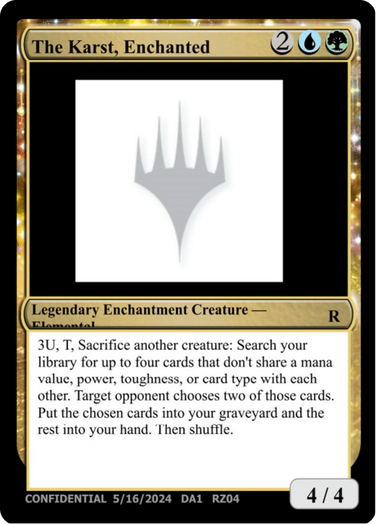 The Karst, Enchanted Card Image