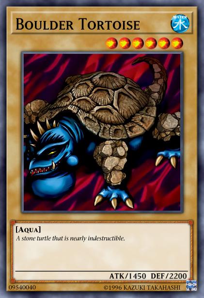 Boulder Tortoise Card Image