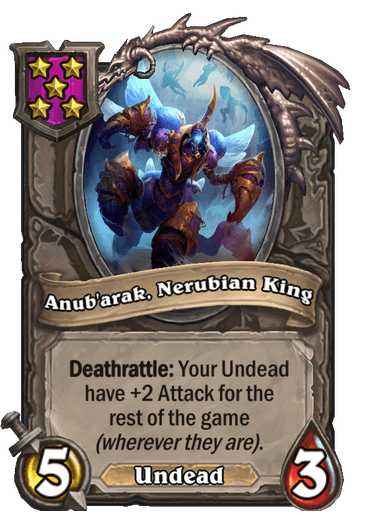 Anub'arak, Nerubian King Card Image