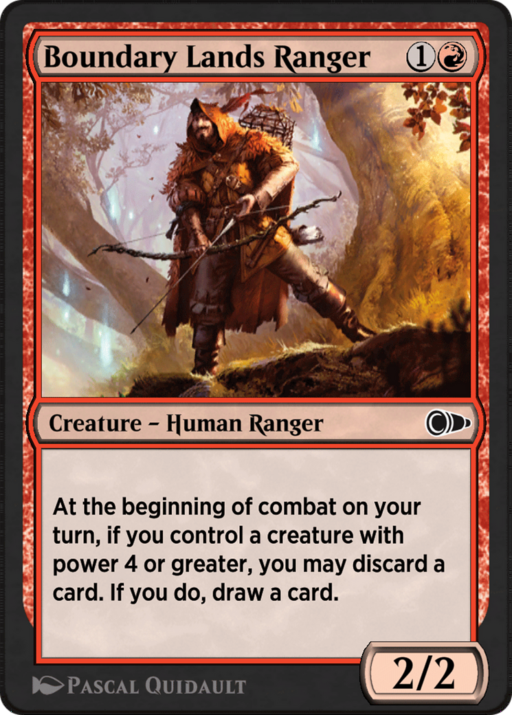 Boundary Lands Ranger Card Image