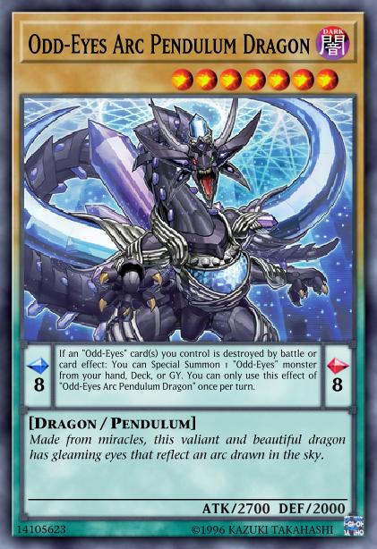 Odd-Eyes Arc Pendulum Dragon Card Image