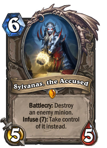 Sylvanas, the Accused Card Image