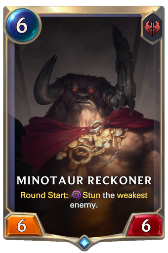 Minotaur Reckoner Card Image