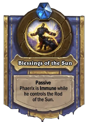 Blessings of the Sun Card Image